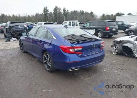 2021 Honda Accord Sport из США, поврежденный, VIN 1HGCV1F39MA100895